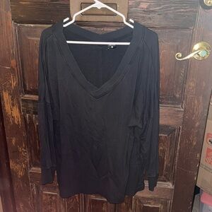 Nike Black V-Neck Women's Drifit V Neck Pullover